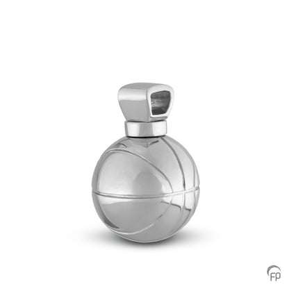 Ashanger in vorm van een basketbal met belijning